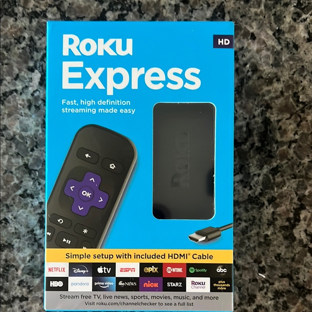 Roku Express HD Streaming Box with Remote